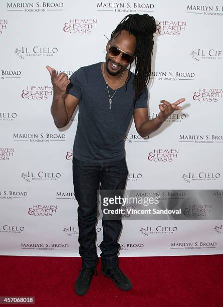 Stephen Bradley attends the Heaven and Earth Oasis Charity fundraiser at Il Cielo on October 11, 2014 in Beverly Hills, California.