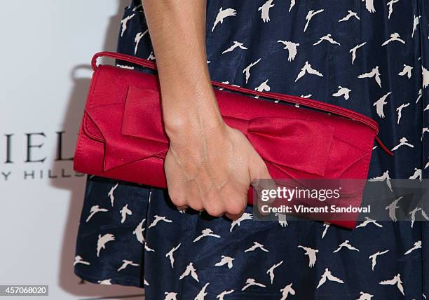 Actress Ellen Hollman attends the Heaven and Earth Oasis Charity fundraiser at Il Cielo on October 11, 2014 in Beverly Hills, California.