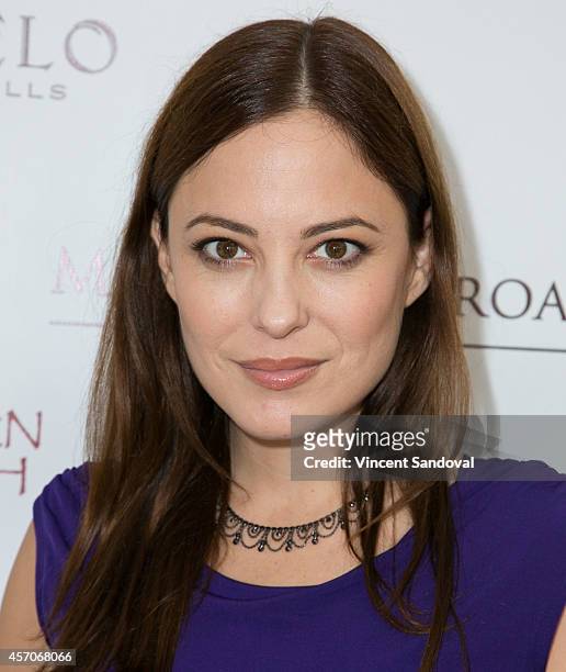 Actress Kate Kelton attends the Heaven and Earth Oasis Charity fundraiser at Il Cielo on October 11, 2014 in Beverly Hills, California.