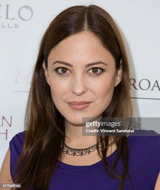 Actress Kate Kelton attends the Heaven and Earth Oasis Charity fundraiser at Il Cielo on October 11, 2014 in Beverly Hills, California.