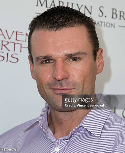 Actor Stephen Dunlevy attends the Heaven and Earth Oasis Charity fundraiser at Il Cielo on October 11, 2014 in Beverly Hills, California.