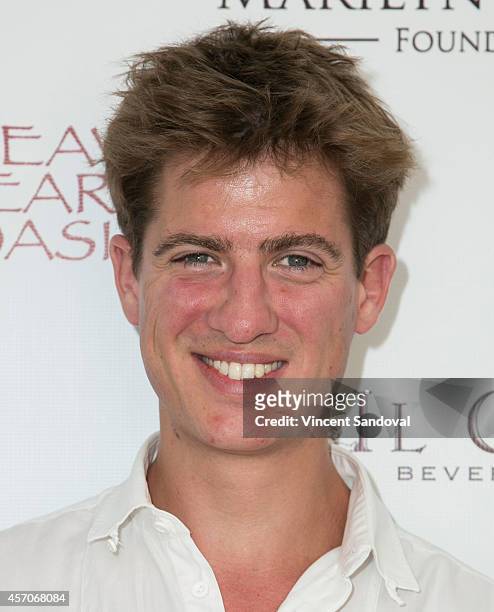 Actor Matt Barber attends the Heaven and Earth Oasis Charity fundraiser at Il Cielo on October 11, 2014 in Beverly Hills, California.