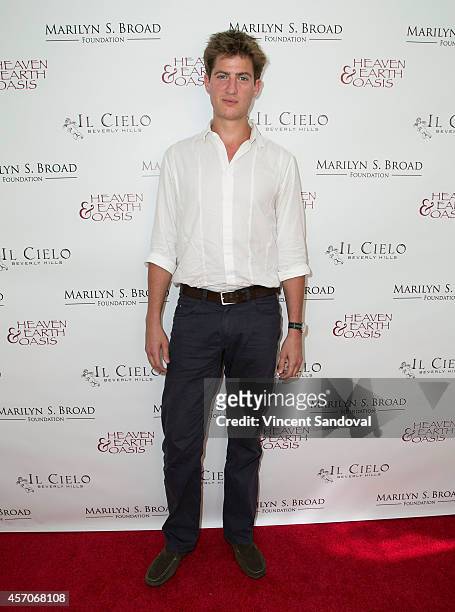 Actor Matt Barber attends the Heaven and Earth Oasis Charity fundraiser at Il Cielo on October 11, 2014 in Beverly Hills, California.