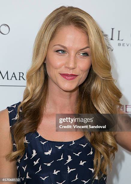 Actress Ellen Hollman attends the Heaven and Earth Oasis Charity fundraiser at Il Cielo on October 11, 2014 in Beverly Hills, California.