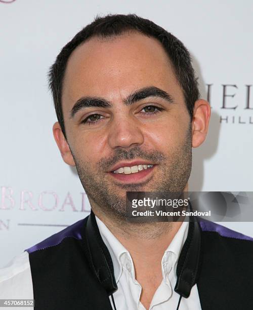 Ed Barker attends the Heaven and Earth Oasis Charity fundraiser at Il Cielo on October 11, 2014 in Beverly Hills, California.