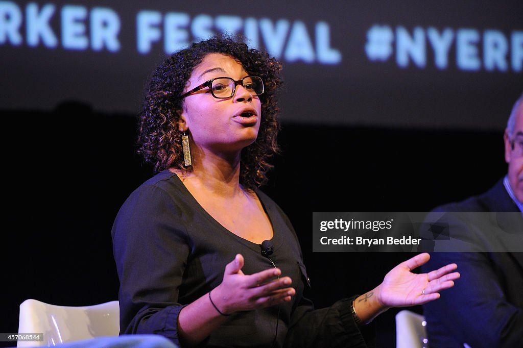 The New Yorker Festival 2014 - Income Inequality With David Brooks, Jacob Hacker, And Nelini Stamp Moderated By George Packer