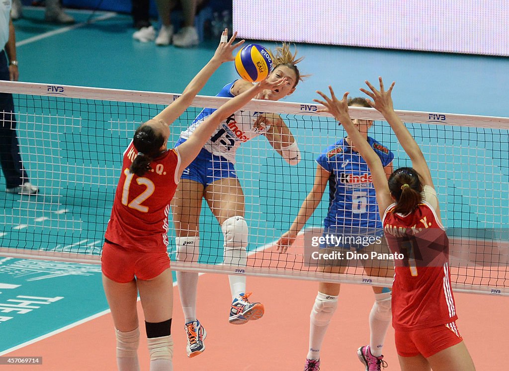 Italy v China - FIVB Women's World Championship