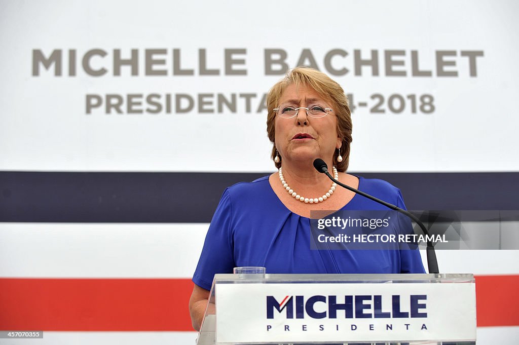 CHILE-ELECTION-AFTERMATH-BACHELET