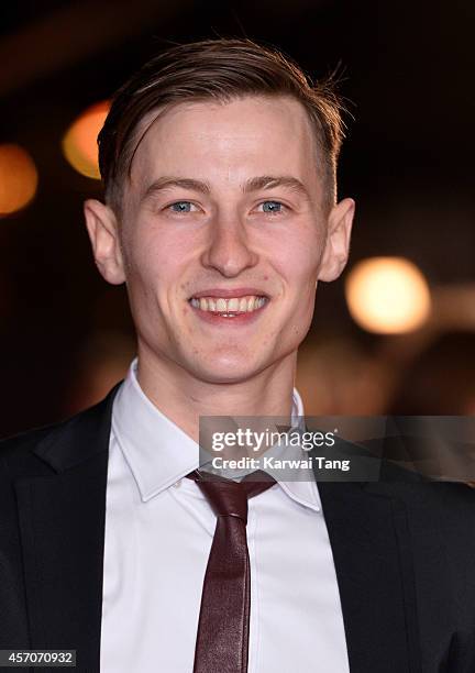 Luke Tittensor attends a screening of "Madame Bovary" during the 58th BFI London Film Festival at Odeon West End on October 11, 2014 in London,...