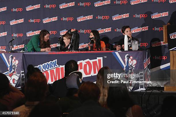 General view of atmosphere at the Cartoon Network Super Panel: CN Anything at New York Comic Con 2014 at Jacob Javitz Center on October 11, 2014 in...