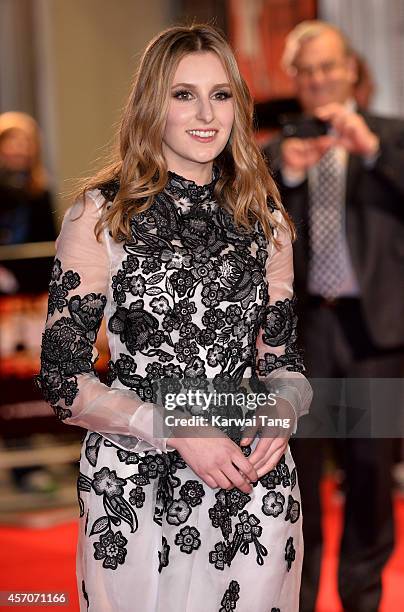 Laura Carmichael attends a screening of "Madame Bovary" during the 58th BFI London Film Festival at Odeon West End on October 11, 2014 in London,...