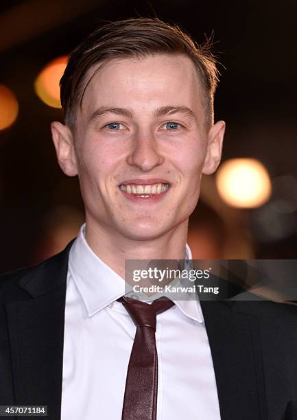 Luke Tittensor attends a screening of "Madame Bovary" during the 58th BFI London Film Festival at Odeon West End on October 11, 2014 in London,...