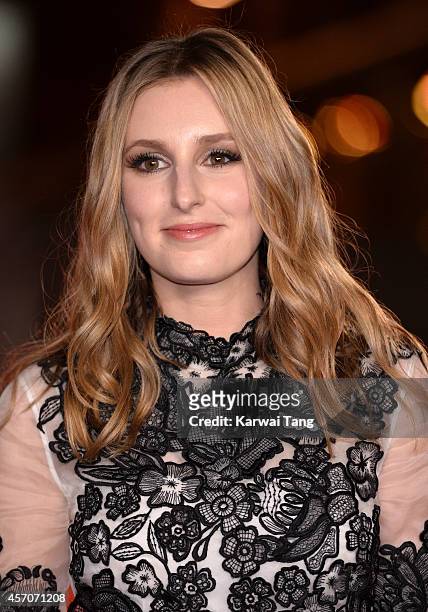 Laura Carmichael attends a screening of "Madame Bovary" during the 58th BFI London Film Festival at Odeon West End on October 11, 2014 in London,...