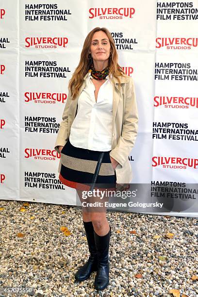 Actress Diane Farr attends the Chairmans Reception during the 2014 Hamptons International Film Festival on October 11, 2014 in East Hampton, New York.