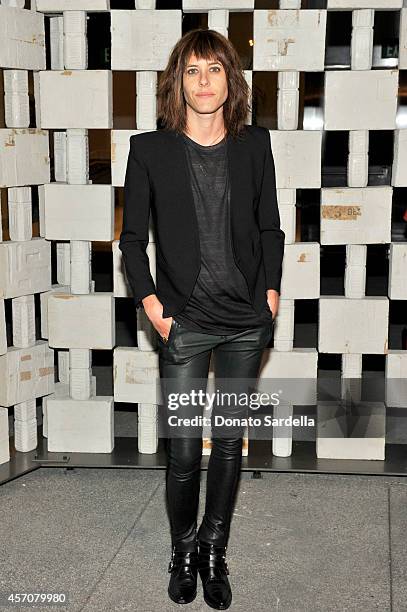 Actress Katherine Moennig attends the Hammer Museum's 12th annual Gala in the Garden with generous support from Bottega Veneta at the Hammer Museum...