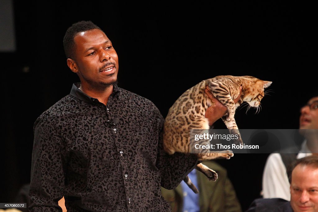 The New Yorker Festival 2014 - You, The Jury: Cats Vs. Dogs with Anthony Lane, Jesse Eisenberg, Jill Abramson, and Others, Moderated by David Remnick