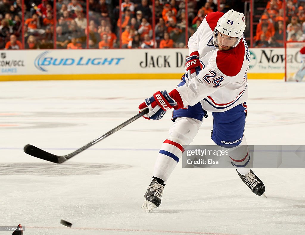 Montreal Canadiens v Philadelphia Flyers