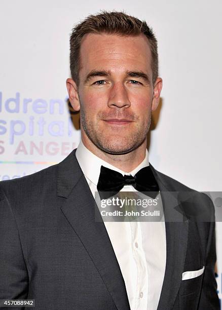 Actor James Van Der Beek attends the Children's Hospital Los Angeles' Gala: Noche De Ninos at LA Live on October 11, 2014 in Los Angeles, California.