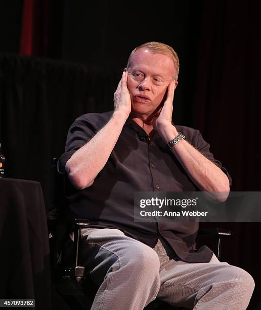 Makeup and effects artist Greg Cannom during The New Yorker Festival 2014 - Extreme Makeover with Greg Cannom, J. Roy Helland, and Robin Matthews,...