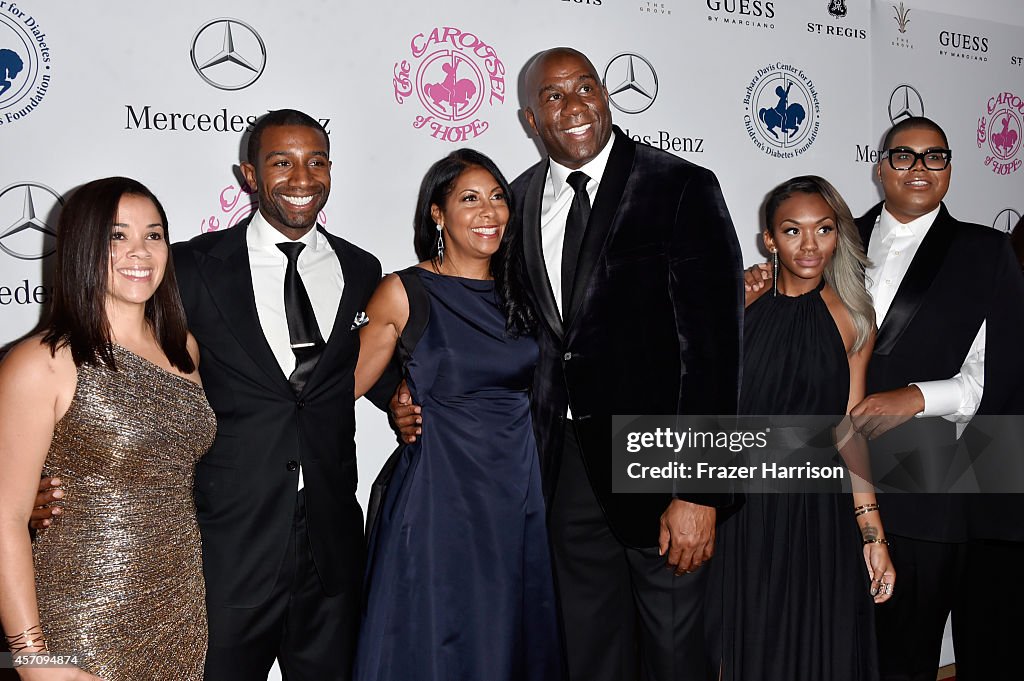 2014 Carousel of Hope Ball Presented by Mercedes-Benz - Arrivals