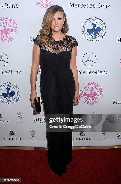 Actress Daisy Fuentes arrives at the 2014 Carousel Of Hope Ball Presented By Mercedes-Benz at The Beverly Hilton Hotel on October 11, 2014 in Beverly...