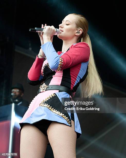 Iggy Azalea performs during Austin City Limits Festival at Zilker Park on October 11, 2014 in Austin, Texas.