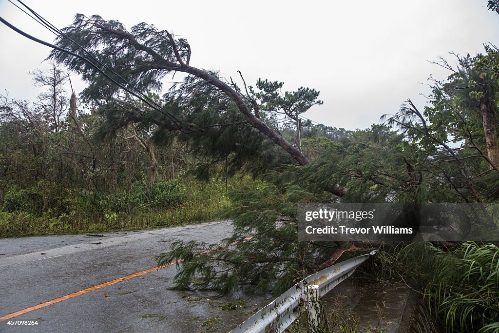 Typhoon Vongfong Hits Japan