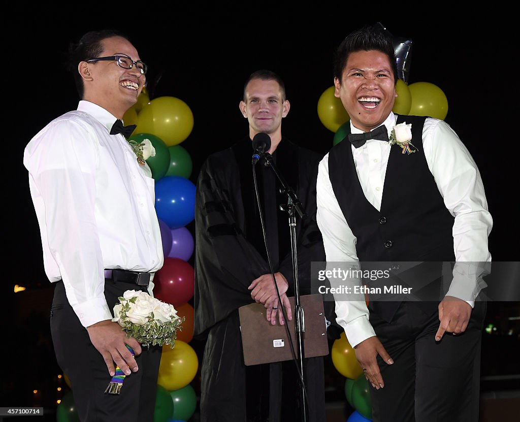 Same-Sex Couples Marry In Las Vegas After Court Ruling