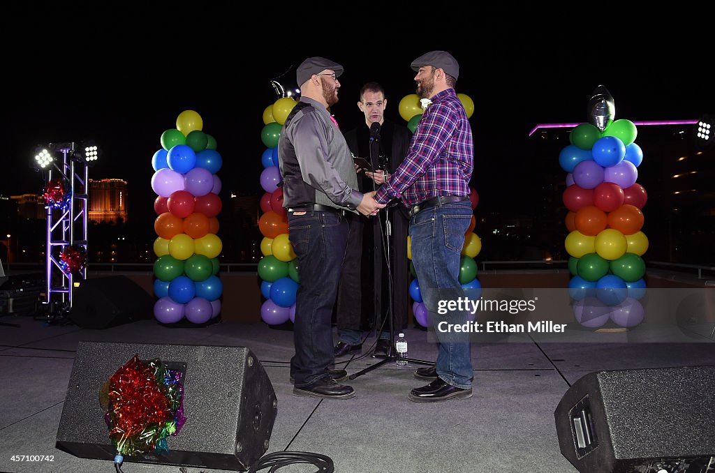 Same-Sex Couples Marry In Las Vegas After Court Ruling