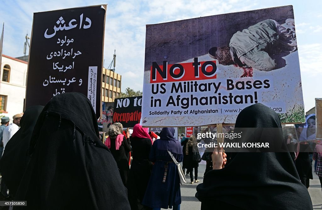 AFGHANISTAN-POLITICS-PROTEST