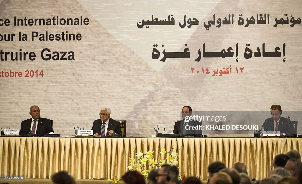 EGYPT-PALESTINIAN-ISRAEL-GAZA-DIPLOMACY-CONFERENCE