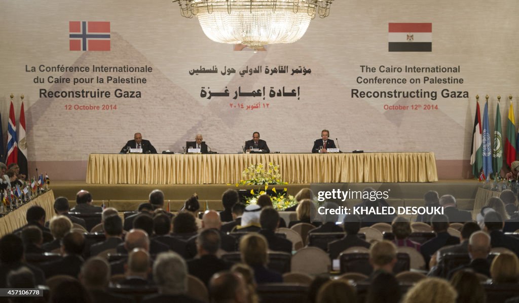 EGYPT-PALESTINIAN-ISRAEL-GAZA-DIPLOMACY-CONFERENCE