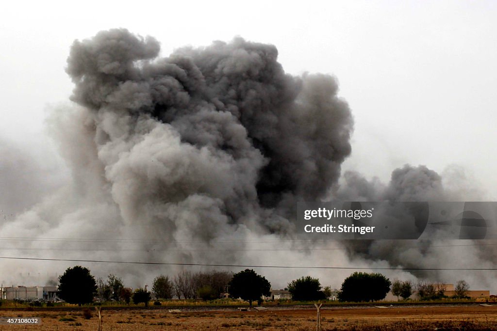 Syrian Kurds Battle IS To Retain Control Of Kobani