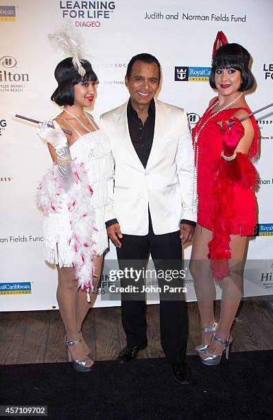Jon Secada attends Dress for Success Miami Celebrates 20th Anniversary at The Rusty Pelican on October 11, 2014 in Key Biscayne, Florida.