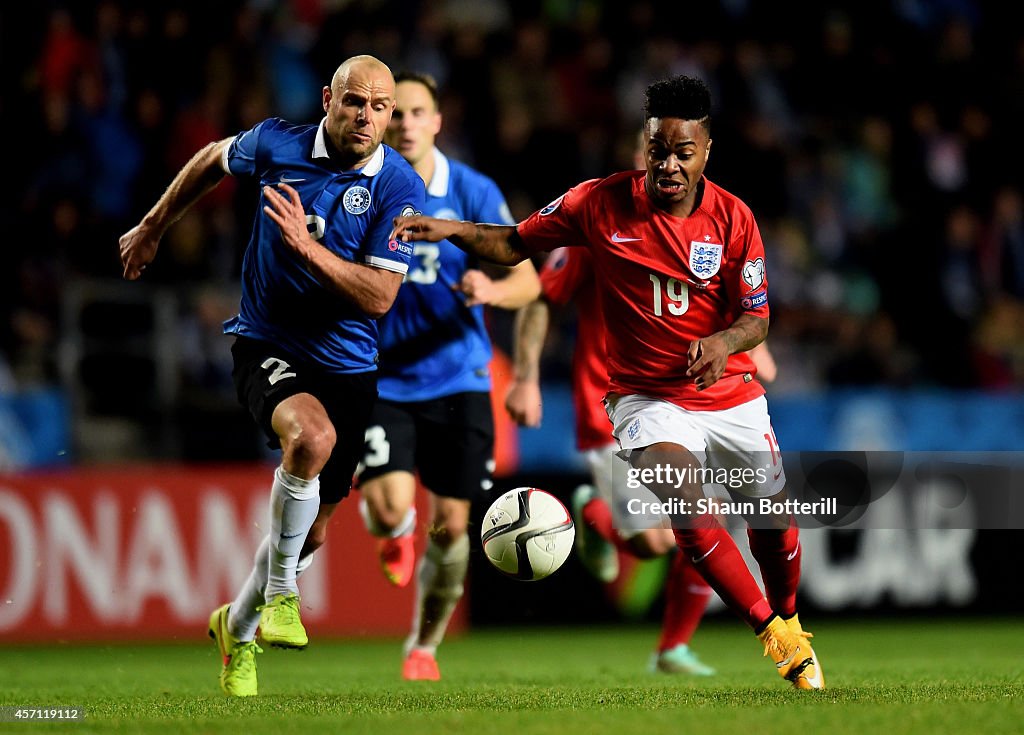 Estonia v England - EURO 2016 Qualifier