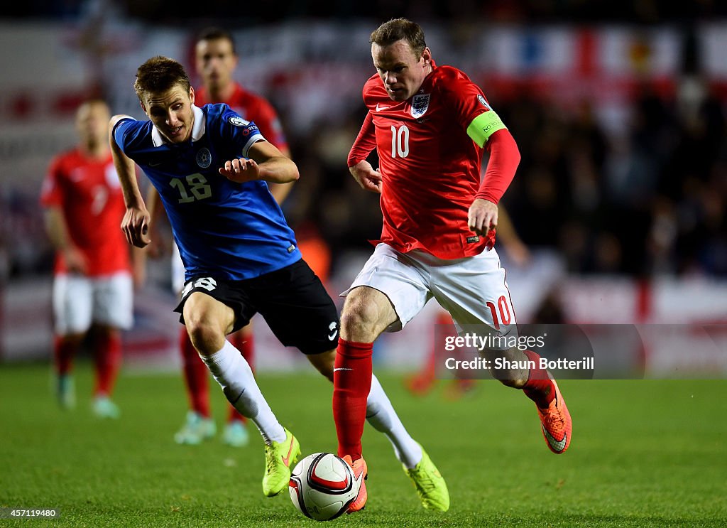 Estonia v England - EURO 2016 Qualifier