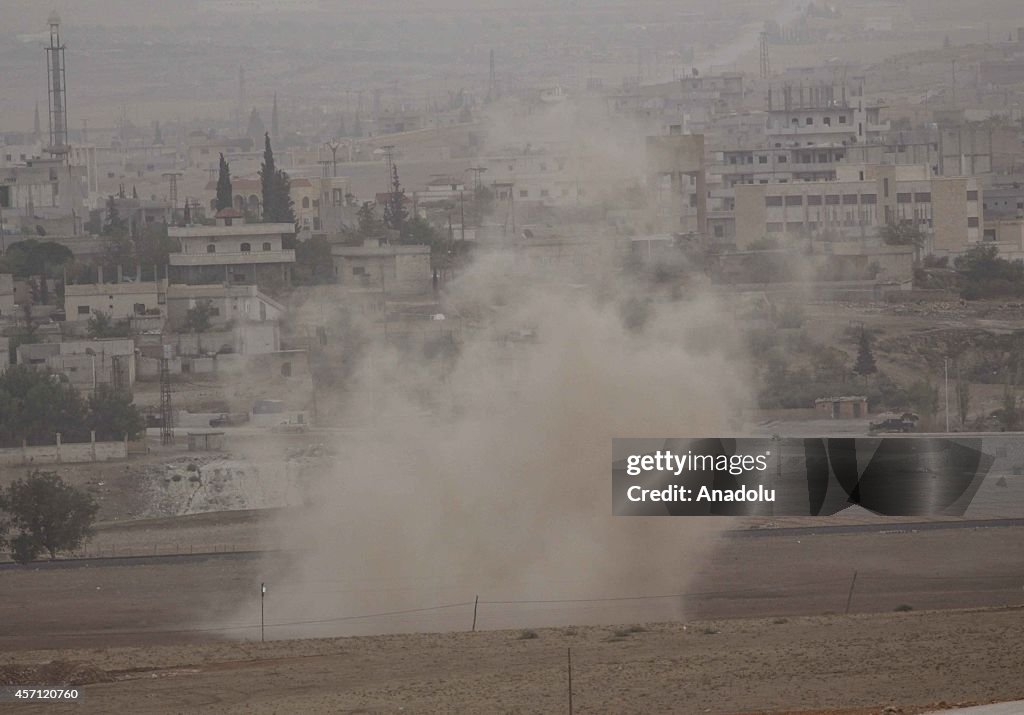 Clashes between ISIL and Kurdish armed groups in Kobane