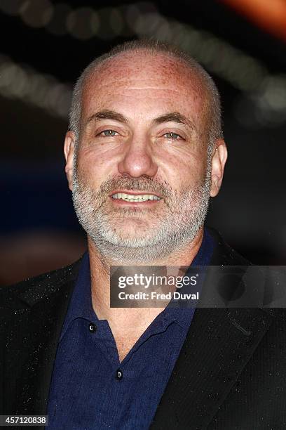 Kim Bodnia attends the screening of "Rosewater" during the 58th BFI London Film Festival at Odeon West End on October 12, 2014 in London, England.