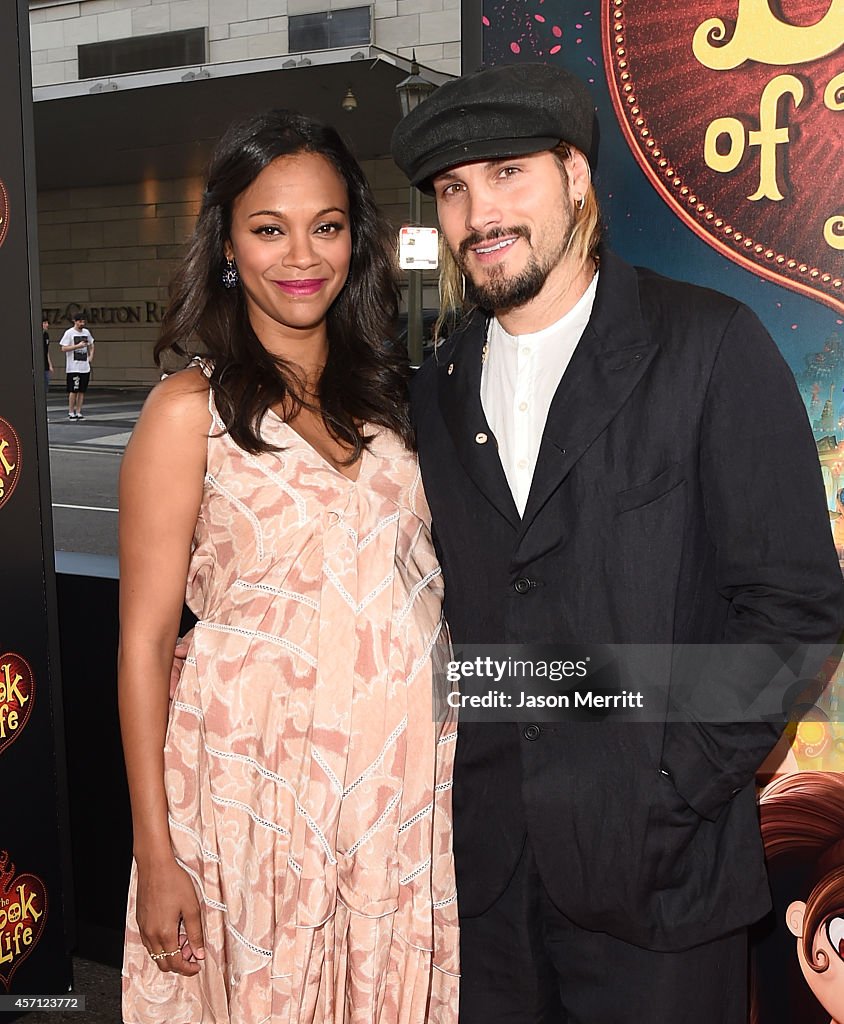 Premiere Of Twentieth Century Fox And Reel FX Animation Studios' "The Book Of Life" - Red Carpet