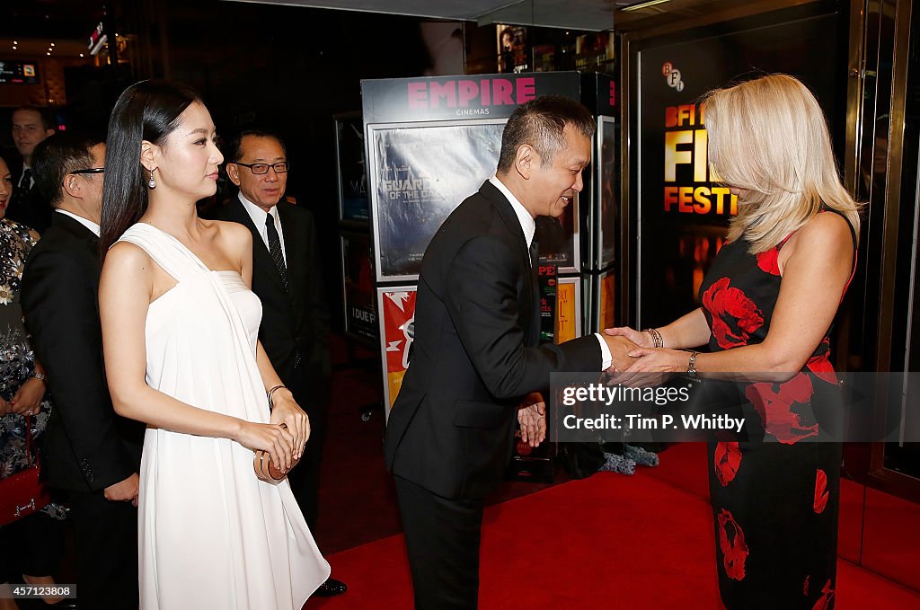 "Kung Fu Jungle" - Red Carpet Arrivals - 58th BFI London Film Festival
