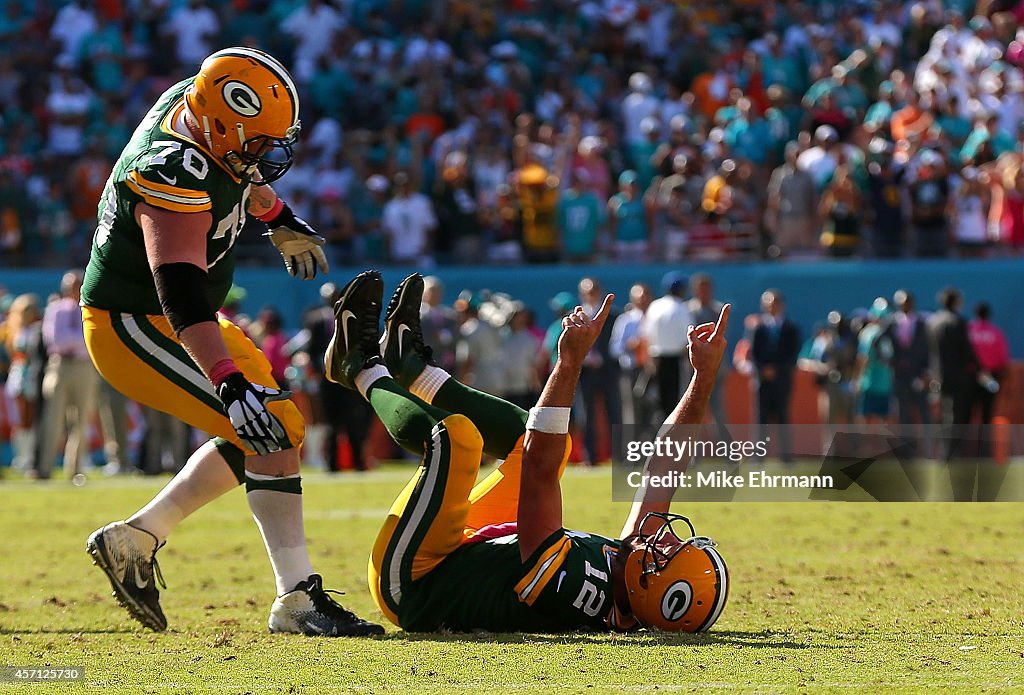 Green Bay Packers v Miami Dolphins