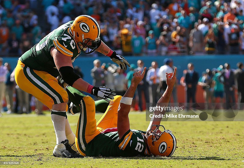 Green Bay Packers v Miami Dolphins