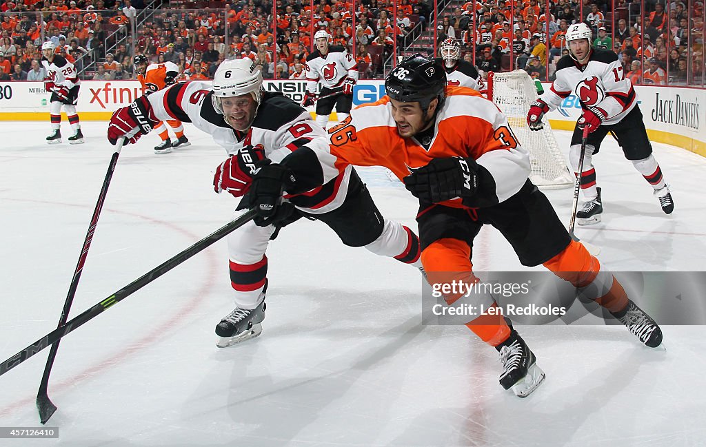 New Jersey Devils v Philadelphia Flyers