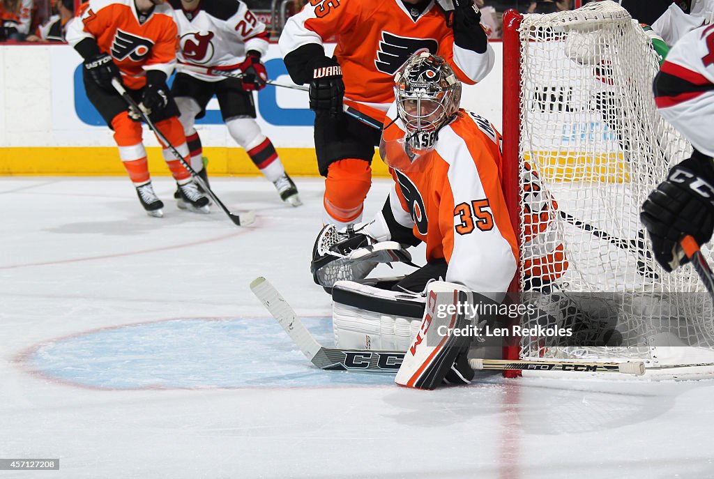 New Jersey Devils v Philadelphia Flyers