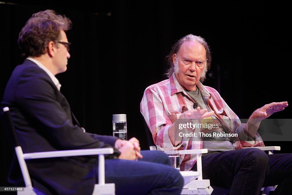 Neil Young participates in a conversation with New Yorker staff... News