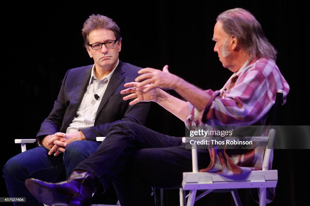 Neil Young participates in a conversation with New Yorker staff... News