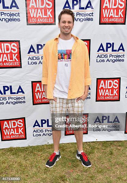 Actor Tyler Ritter attends the 30th Annual AIDS Walk Los Angeles on October 12, 2014 in West Hollywood, California.
