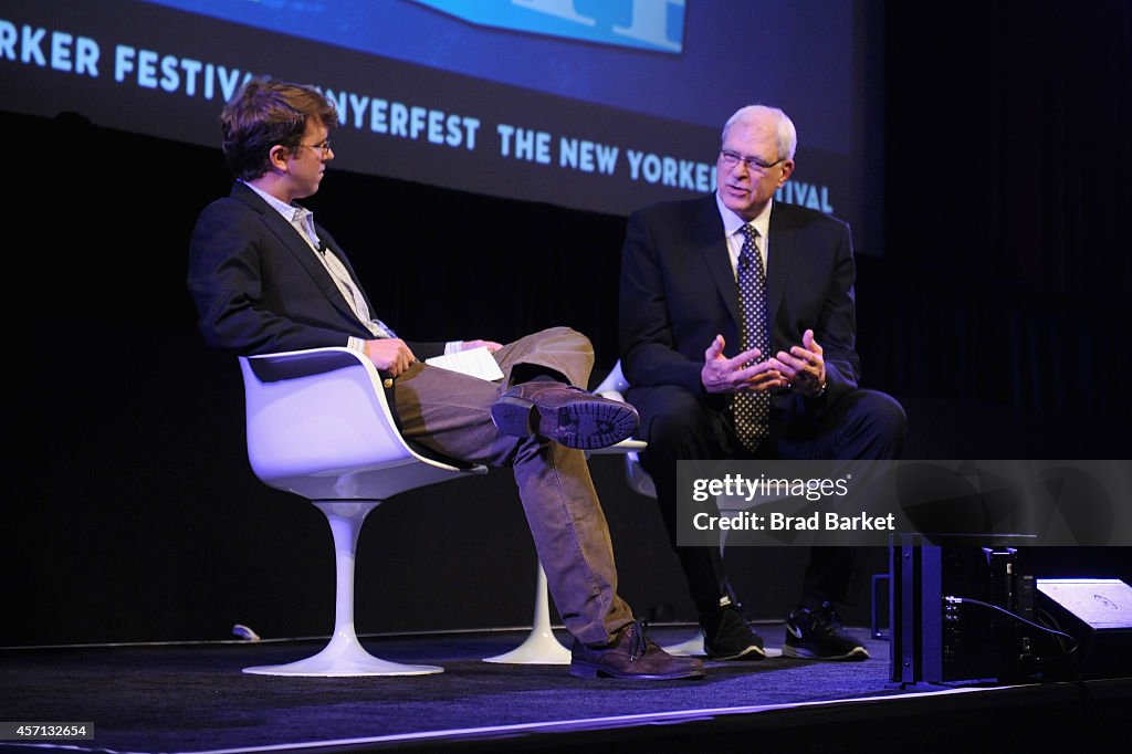 The New Yorker Festival 2014 - Phil Jackson In Conversation With Ben McGrath