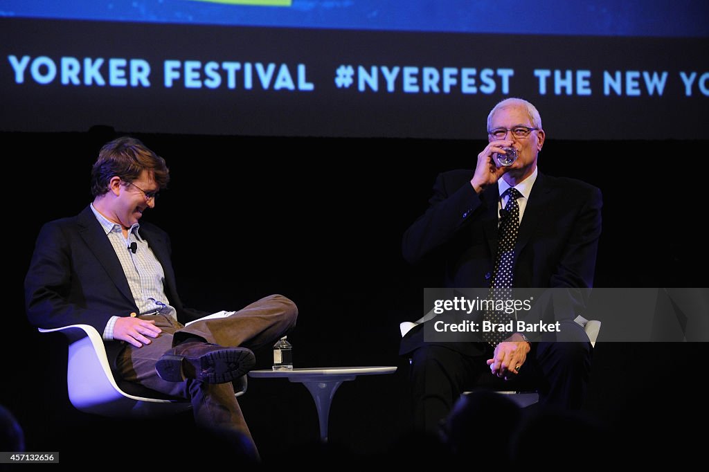 The New Yorker Festival 2014 - Phil Jackson In Conversation With Ben McGrath