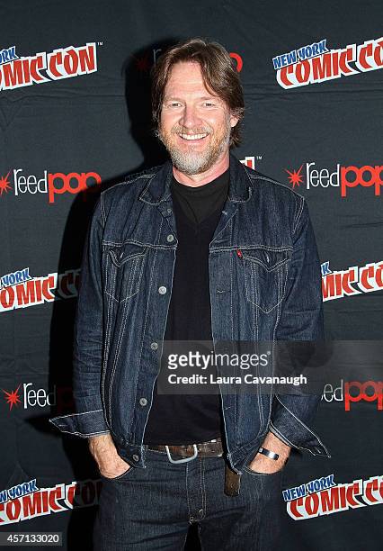 Donal Logue in the Press Room for "Gotham" at 2014 New York Comic Con - Day 4 at Jacob Javitz Center on October 12, 2014 in New York City.